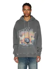 World Order Biggie Charcoal Hoodie | Ksubi ++