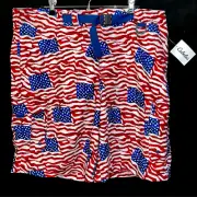Cabela’s Men Sz Large USA Patriotic Flag Stars Stripes Board Shorts Swim Trunks