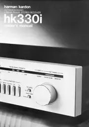 Harman Kardon HK330I Receiver Owners Manual
