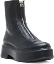 STEVE MADDEN JONES Boots Black Leather New
