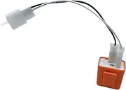 Motorcycle Turn Light Relay - 2-Pin Connector Relay Cable Adapter - Adjustable Quick Connect Copper Wires, LED Flashing Motorcycle Accessories
