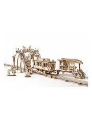 [UGEARS] Tram Line Model 537 Piece Wooden 3D Puzzle