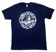 blk Coastal Nomad T-shirt SUP Wander on Water Paddle Board surf ocean lake beach