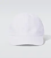 [Loro Piana] Loro Piana Linen baseball cap XL white