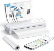 A4 Thermal Printer, Bluetooth Portable Wireless Printer for Travel