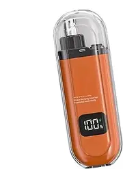 Electric Nose Hair Trimmer - Portable Nose Hair Trimmer for Women Men | Father Husband Daily Trimming Equipment Fwith Digital Display for Dormitory, Camping