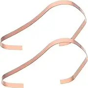 Zerodeko 2pcs Stainless Steel Shoe Tree Heels for Women Shoe Stretcher Ladies Sandals Minimalist Sandal Display Support Sandal Display Stand Shoe Holder Stand Small Golden