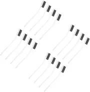 Baluue 4sets Small Toothbrush Cleaner Brush Wire Brushes Pure Copper Scrubbing Brush Small Brushes for Cleaning Small Parts Retractable Pen Brass Brush Copper Brush Steel Wire 4pcs*4