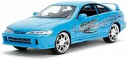 [Jada] Fast & Furious 1:24 Mia's Acura Integra Type-R Die-cast Car, Toys for Kids and Adults,Blue
