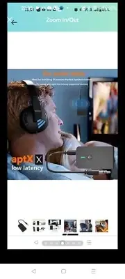 Transmitter and Receiver 3 in 1 Wireless 3.5mm Bluetooth Adapter, Low Latency...