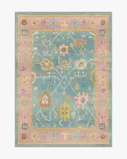 150' x 215' | Machine Washable Runner Rug | Kid & Pet Friendly | Indoor Rug | Jemima Multicolour Rug | Ruggable