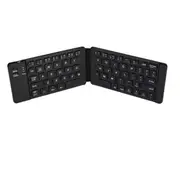 Tablet Keyboards Bluetooth Foldable Rechargeable Full Size Compatible With Ios Iphone Android Smart Phone Desk Windows Laptop Black Keyboards & Keypad
