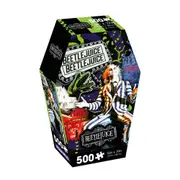 500pc Aquarius Beetlejuice Jigsaw Puzzle Toy w/ Coffin Box 35x48cm Kids 14y+