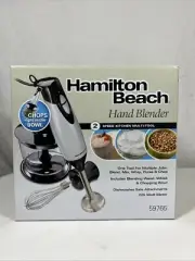 (NEW) Hamilton Beach 59765 2-Speed Hand Blender Multi-Tool SEALED