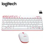 LOGITECH 羅技 MK240 NANO無線鍵鼠組 白色