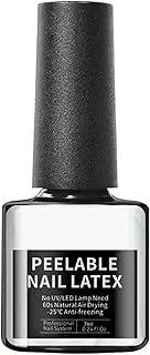 Nail Polish Barrier - Cuticle Manicure Protector | Peel Off Base Coat | 7ml Nail Latex | Cuticle Guard | Polish Guard for Salon Home | Skin Barrier Protector