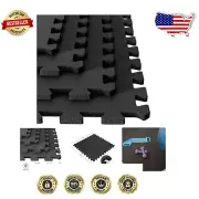 Easy-Clean Non-Toxic Interlocking Foam Tiles - Perfect for Home Gyms and Kids