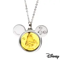 在飛比找Yahoo奇摩購物中心優惠-Disney迪士尼金飾 可愛維尼寶貝黃金/白鋼項鍊