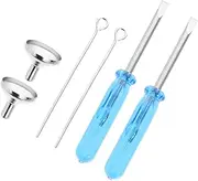 Hohopeti 2 Sets Mini Funnel Filling Kit for Urn Jewelry Ashes Compact Design with Screwdriver Funnel for Easy Filling of Urns and Keepsake Necklaces