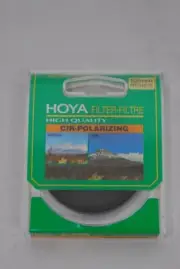 HOYA CIR-POLARIZING 52mm pitch:0.75 Camera Filter - NEW