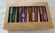 TMD Holdings Tall Shooters Set of 4 Glass Arrows Quivers 2 oz - NEW in Box!