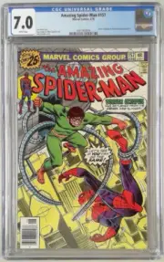 AMAZING SPIDER-MAN 157 (1961) CGC 7.0 DOC OCK & HAMMERHEAD APPEARANCE (SLAB G...