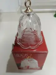 MIKASA CRYSTAL SANTA CLAUSE BELL