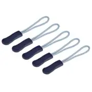 20pcs Zipper Pulls Pull Head Handle Replacement Navy Blue Light Blue