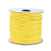Elastic Cord Heavy Stretch String Rope 2.5mm 109 Yards Yellow