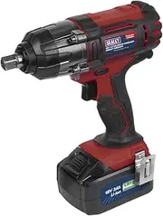 [Sealey] 18V 1/2" Sq Drive Cordless Impact Wrench - Red
