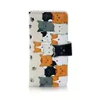 Shagwear Cat Crowd Large Beige Zipper Wallet NEW IN STOCK