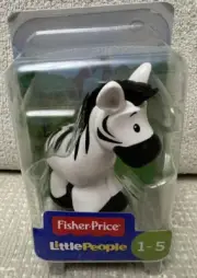 Fisher Price Little People ZEBRA Zoo Animal Figure Toy NIP 2018 Ages 1-5