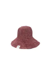 interwoven-design bucket fat One size Red