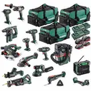METABO 18V Brushless 15 Piece 2 x 5.5AH / 2 x 4AH AU69000290