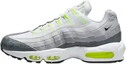 [Nike] Men's Shoes Air Max 95 Logos Pack White Neon DH8256-100 (Numeric_11_Point_5)