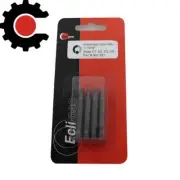 Eclipse Tools Pro'sKit 4 Pc Robertson Style 1-15/16" Insert Bit Set-Sizes: S1...