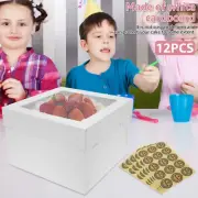 Cake Boxes Cake Containers Versatile Cardboard Bakery Take Out Carrier ☏