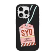 iPhone 16 Pro Impact Case MagSafe Compatible Sydney Travel Tag