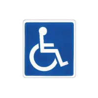 在飛比找樂天市場購物網優惠-ZG1 彩色 HS 貼牌 無障礙廁所-標示牌 / 個 HS-