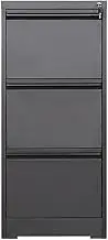 Minimalist 4 Drawer Iron File Cabinet for Office or Living Room Storage