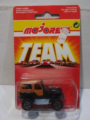 Majorette Team Black Jeep CJ Clack Cobra Snake # 244