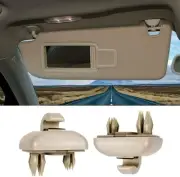 2pcs Inner Sun Visor Clip Bracket Hanger Hook Clamp for Audi A1 A3 A4 A5 Q5 A6L (for: Audi)