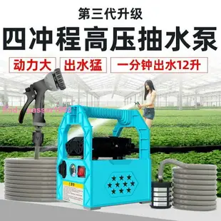 鋰電小型菜地充電式抽水泵澆菜神器澆水澆地農用家用灌溉抽水機