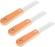 Hoement 10pcs Professional Putty Cutter Durable Blades with Handles for Efficient Paint Caulk Wallpaper Application for Home Industrial Use