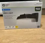 Commercial Electric LED Area Light Dusk-to-Dawn 8,500 Lumens