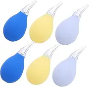SUPVOX 6Pcs Nasal Soft Nose Suction Device for Congestion Relief Easy to Use Snot Cleaner for Newborns