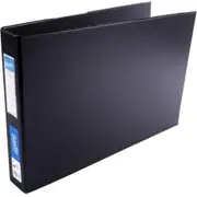 Bantex Ring Binder Landscape 2D Ring 65mm A3 Black Box 4