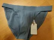 NWT TED BAKER STEFANE BIKINI BOTTOM SIZE 0 (US 2) New Lt Blue
