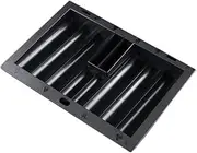 ORFOFE Table Chip Tray chip Tray Poker Rack Craps Table Poker chip case Table Chip Holder Tray Poker Table Trays Poker chip Rack Poker Table chip Holders Storage Tray Desktop Plastic