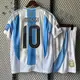 台灣出貨 24-25阿根廷國家隊球衣 三星阿根廷球衣 主場球衣 梅西球衣 Messi 長袖球衣 世預賽球衣 兒童球衣